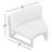 Smith Outdoor Armless Lounge Chair with Sunbrella® Cushions-68966338-90581673