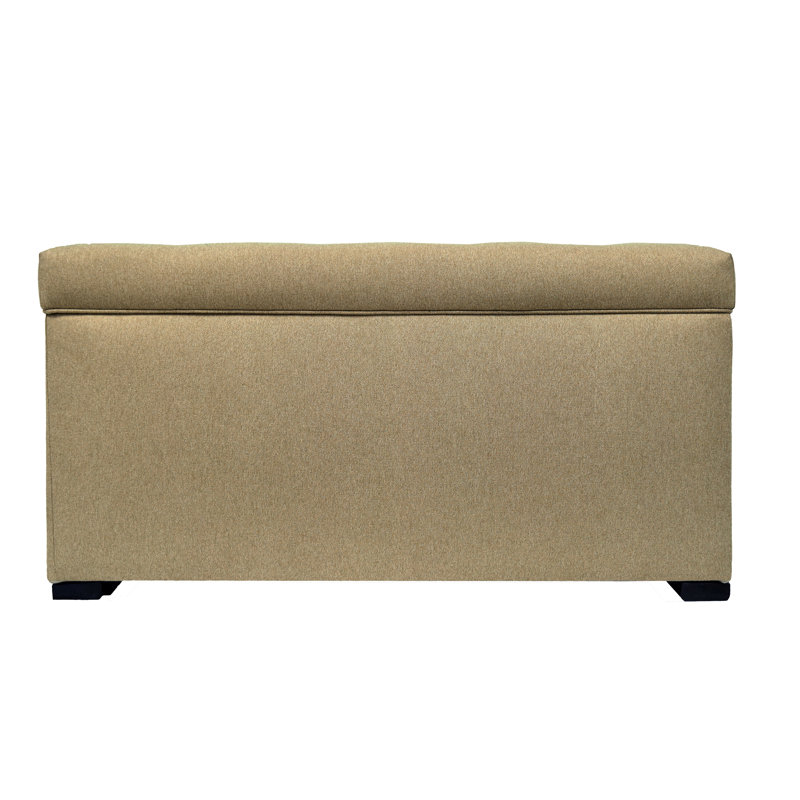 Hadassah Polyester Upholstered Storage Bench