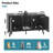47.24" Cat litter Box Enclousure Furniture For 2 Cats ,Indoor Cat House Hidden With Cat Scratch Pad ,TV Stand Side Table,Cat Washroom.-770784649