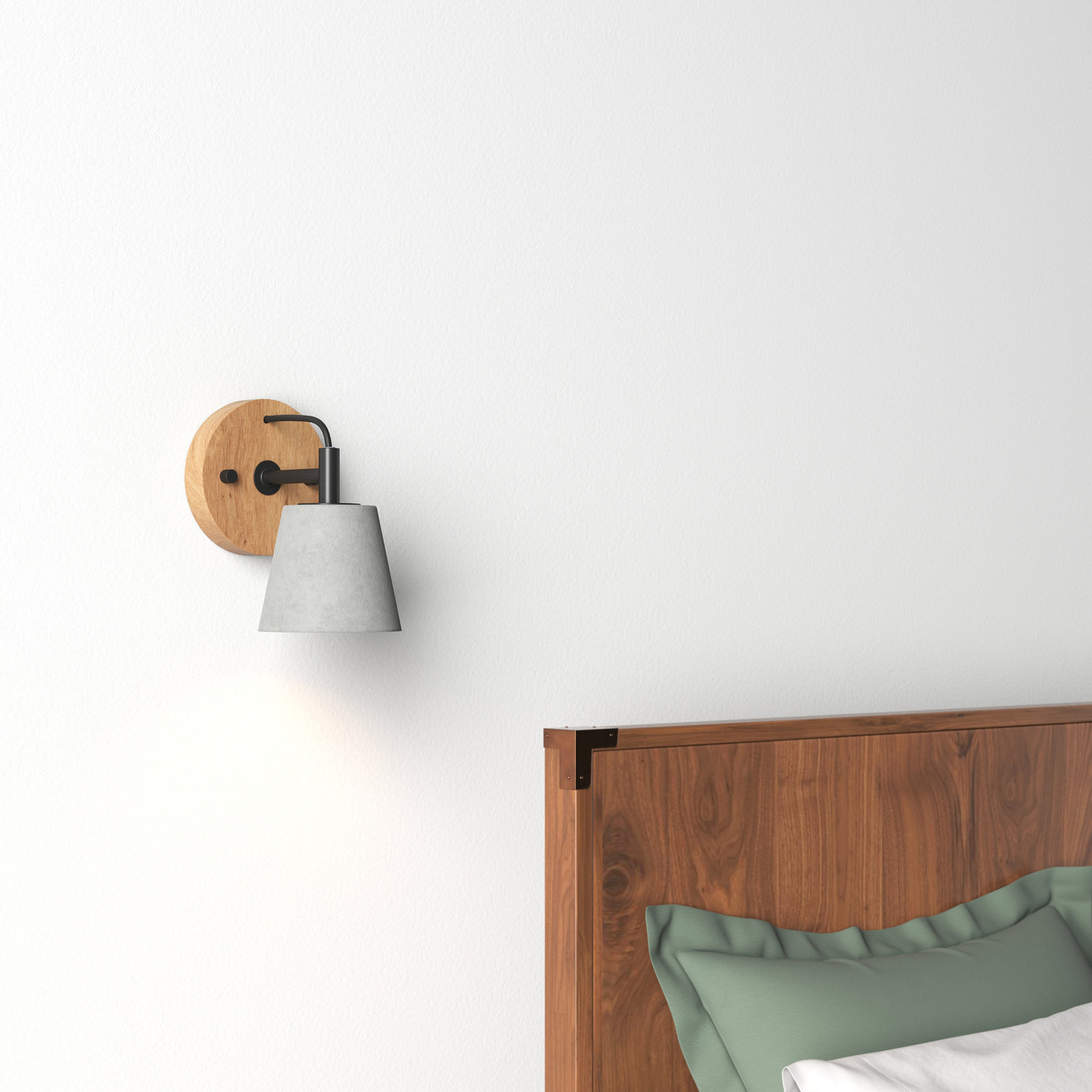 Niki Single Light Dimmable Armed Sconce