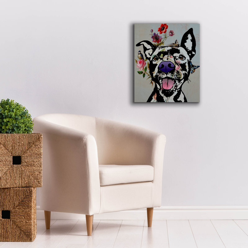 «Northeast» par Dean Russo, art mural sur toile, H 24 po x l 20 po x P 0,75 po