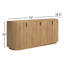 Chessa 72'' Solid Wood Sideboard-1808386079