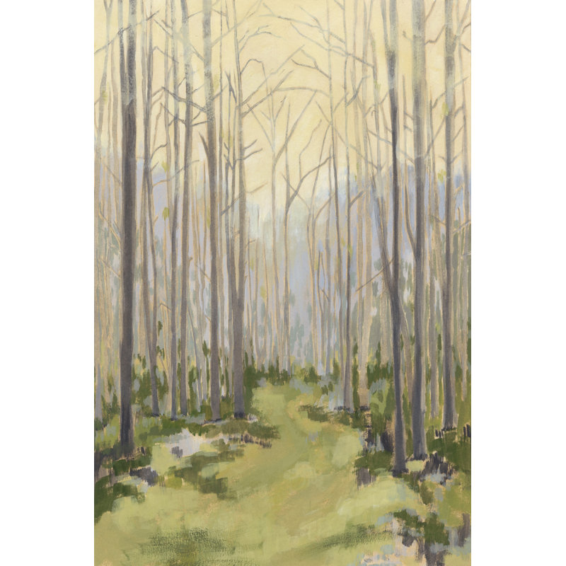 Delicate Forest I by Megan Meagher - Painting Print, Wrapped Canvas, 30cm H x 20cm W