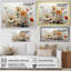 «Macaulee Bohemian Earthly Floral Collage II», art mural abstrait bohème-641677602-641677598-610884905