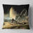 Crashed Spaceship - Landscape Printed Throw Pillow-30423502-30423505