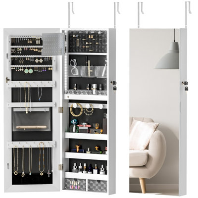 Over-the-Door Jewelry Armoire