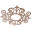 Médaillon de plafond en bois Dijon-63411805-63411798