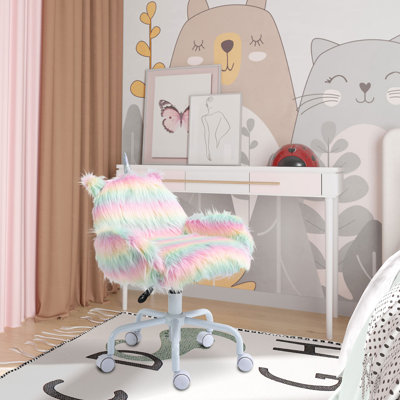 Faux Fur Task Chair