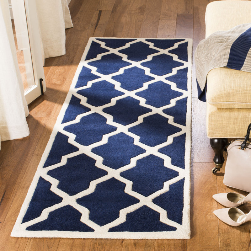 Tapis en laine touffeté à la main Carolene, Rectangle 2 pi 3 po x 5 pi