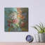 Art mural en métal luxueux «Seaside Garden 1» par Danhui Nai-912417202