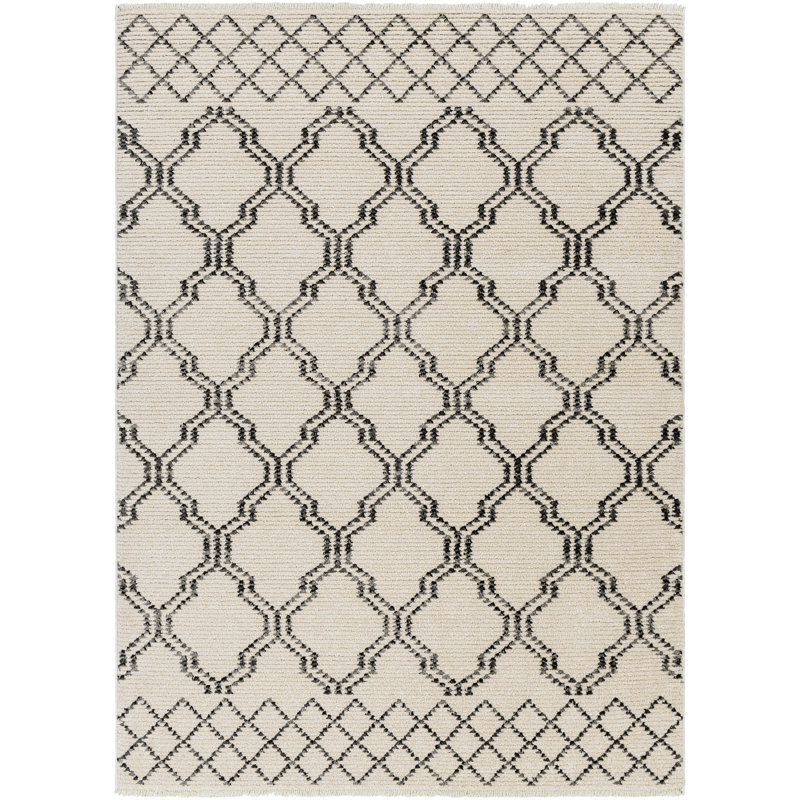 Anfriede Geometric Indoor Rug, Runner 2'7" x 7'7"