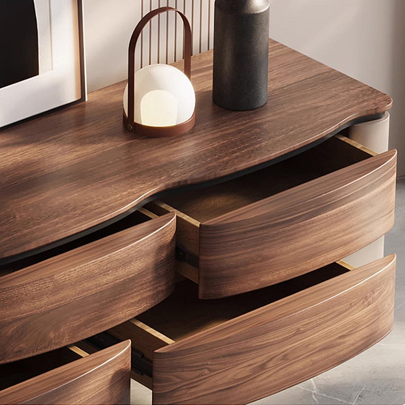 Meuble télé de luxe de style Mid-Century, 78.74"