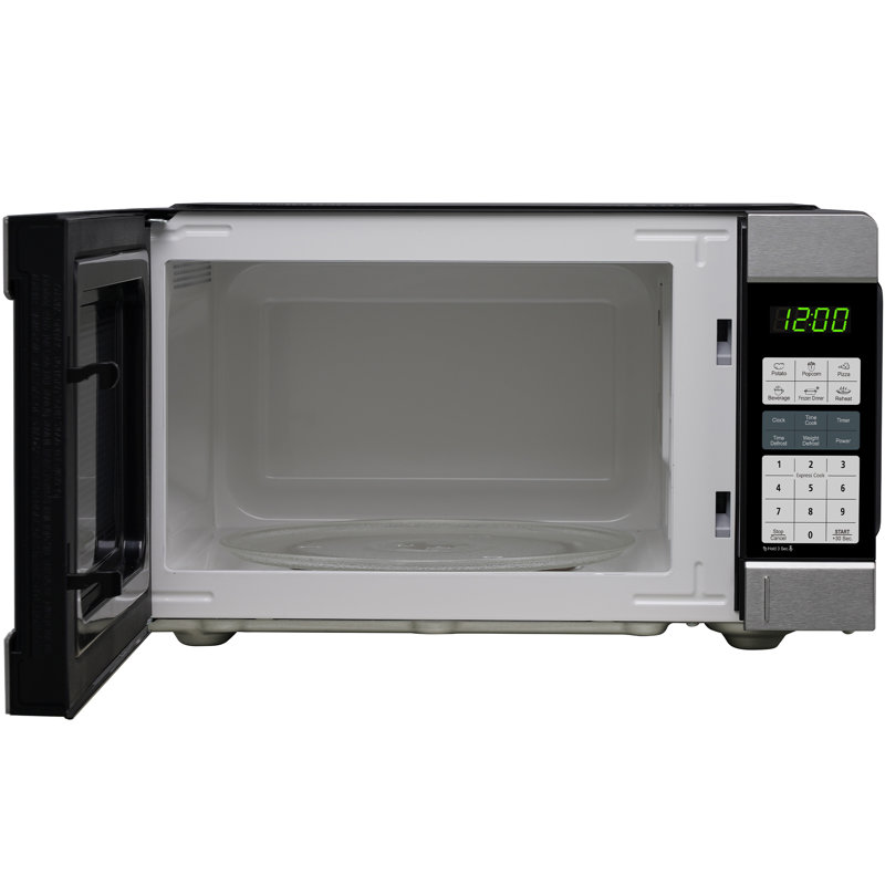 Impecca Pi. Four à micro-ondes de comptoir 1000W, Inoxydable