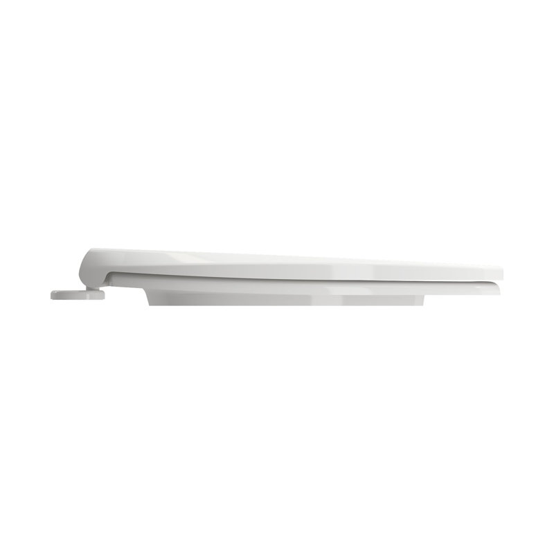 Milano Elongated Toilet Seat, White