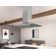 Core 36 in. 600 CFM Island Mount Range Hood with LED Light in Stainless Steel