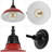 Manderfeld 12.25" 1-Light Farmhouse Industrial Indoor/Outdoor Iron LED Gooseneck Arm Outdoor Sconce-289364207