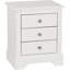 Clarita 3 Drawer Bedside Chest