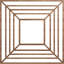 Médaillon de plafond en bois Raven-63412314-63412299