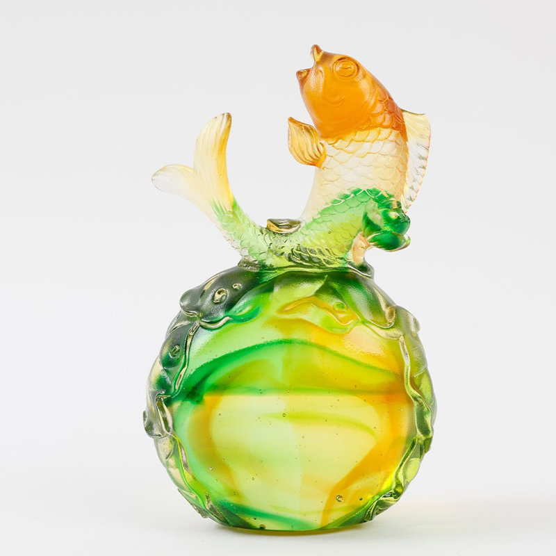 Fortune Fish Animals Figurines & Sculptures