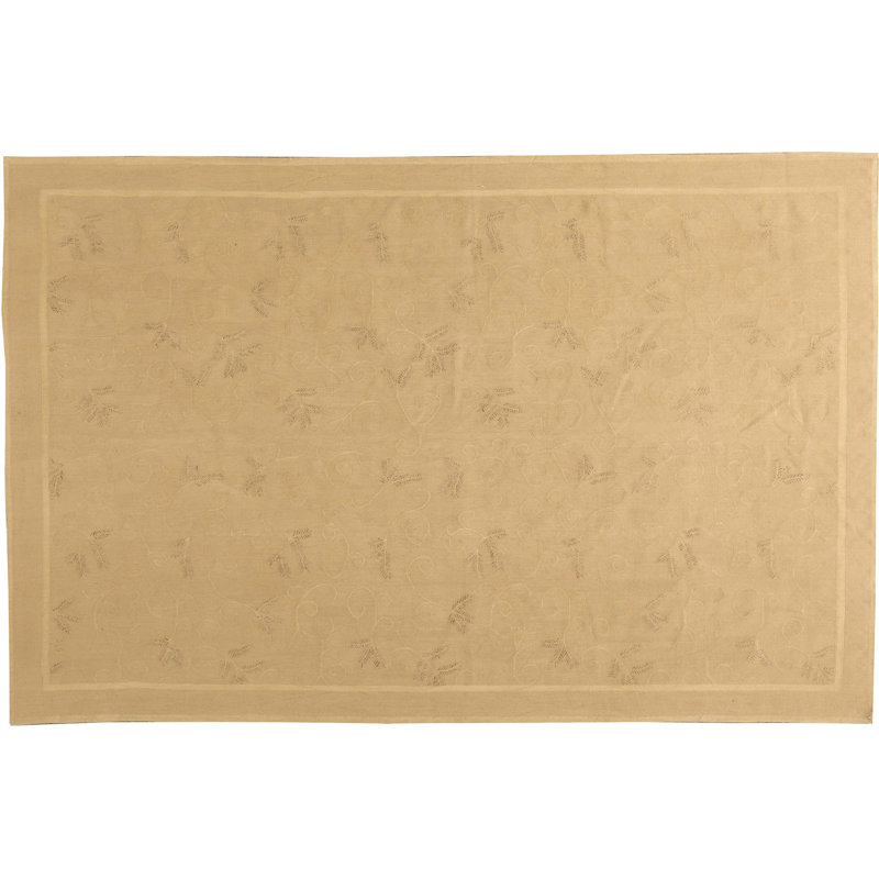 Modern One-of-a-Kind Rectangle 5'10" X 8'7" Hand Knotted Area Rug