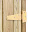 4 ft. W x 2 ft. D Solid Wood Tool Shed