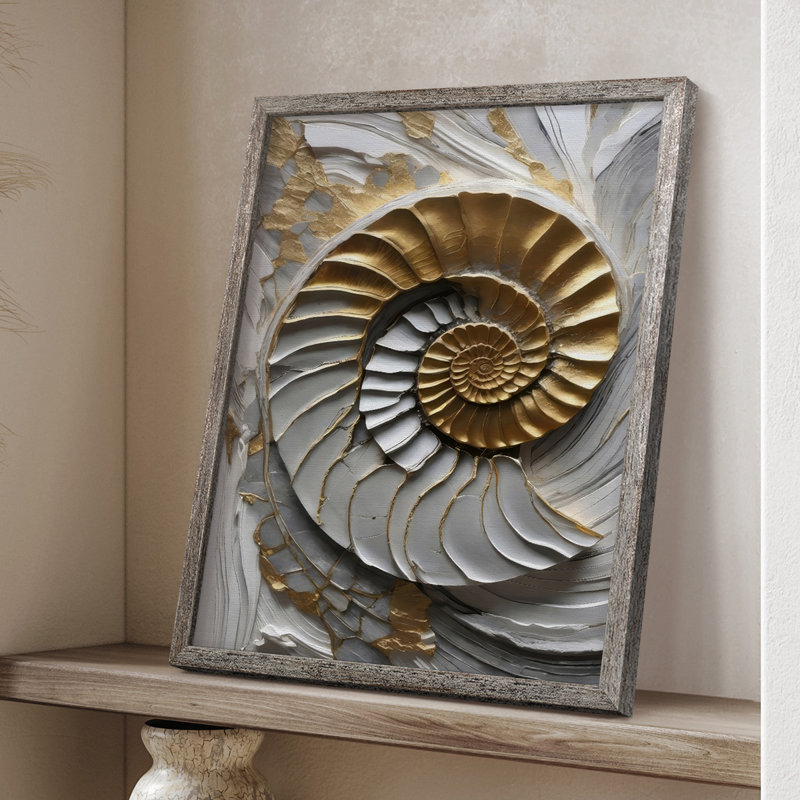 «Plaster Dreams IV», reproduction encadrée - bois massif, H 21 po x l 17 po