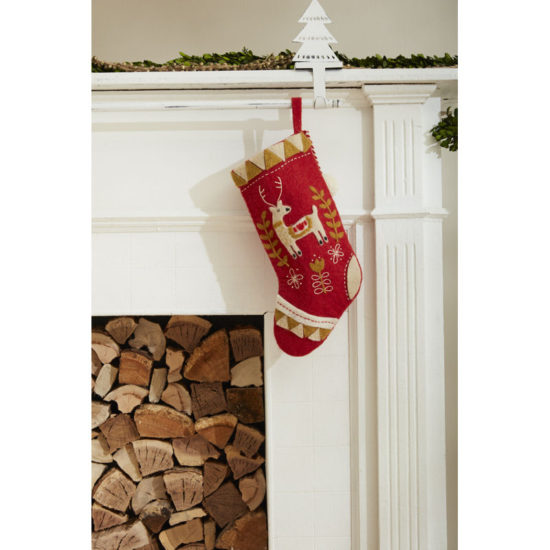 Chaussette tricotée à la main Merry