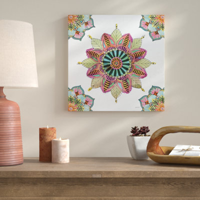 « mandalast matin vi », reproduction d’art sur toile