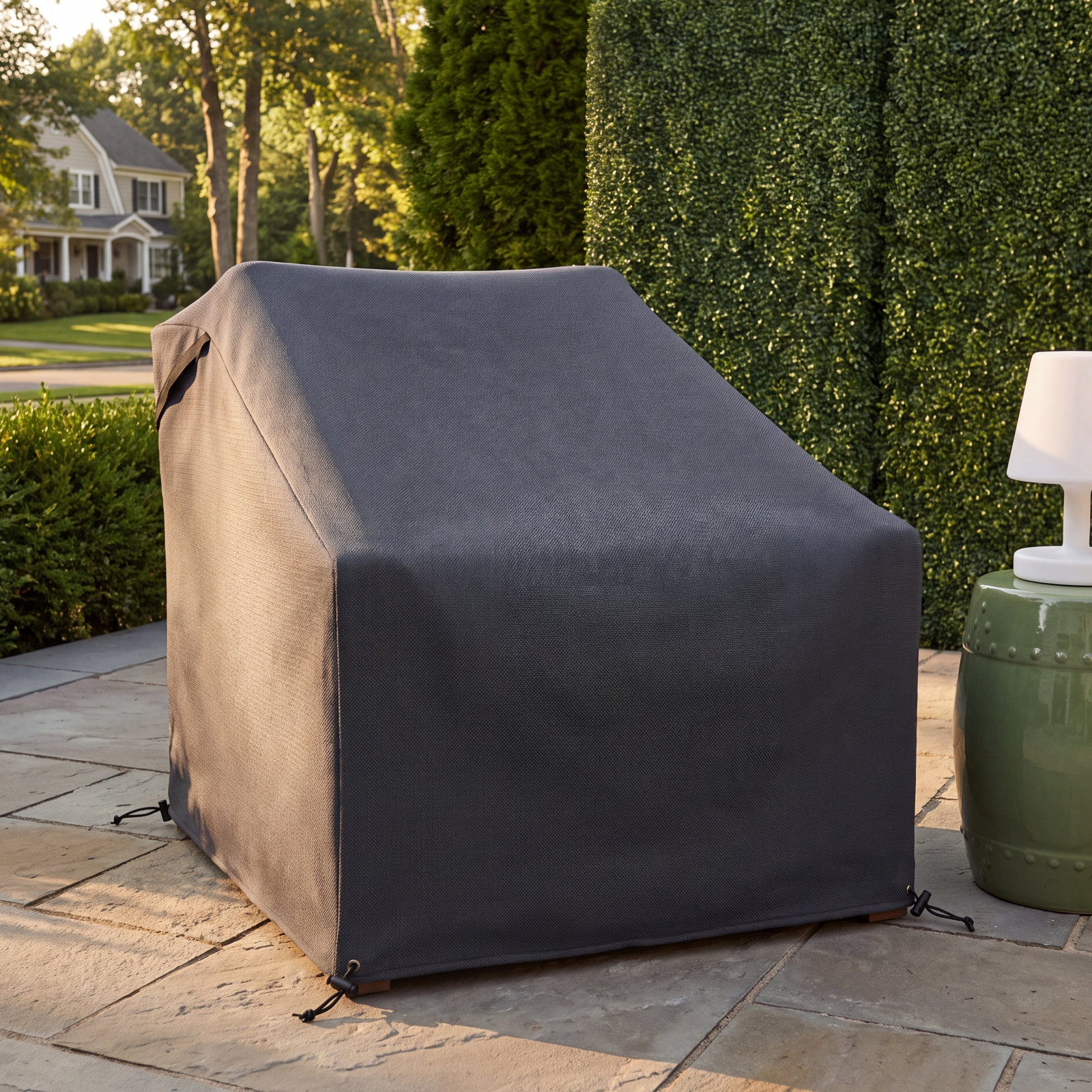 Melrose Teak Outdoor Lounge Chair Cover