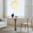 Nordic style modern simple round table
