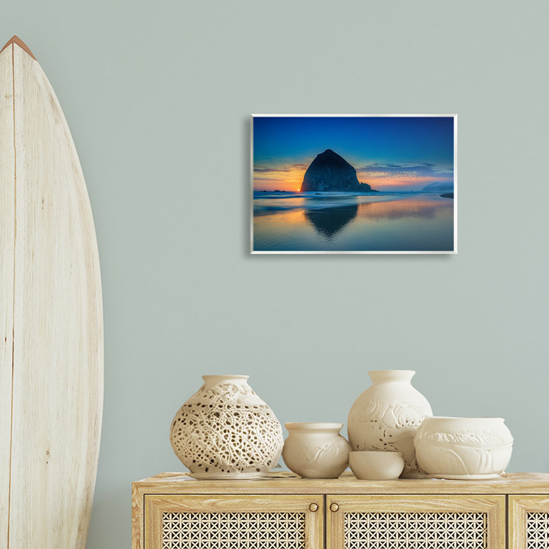 «Deep Sunset Island View» par Rick Berk, H 13 po x l 19 po