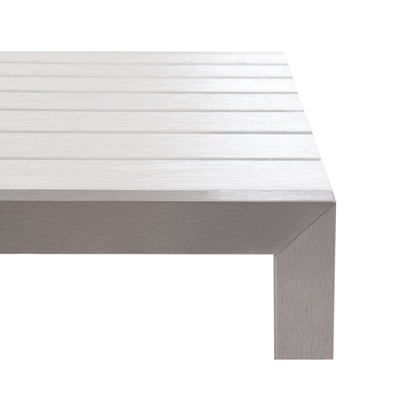 6 - Person Wood Patio Dining Set with Rectangular Table