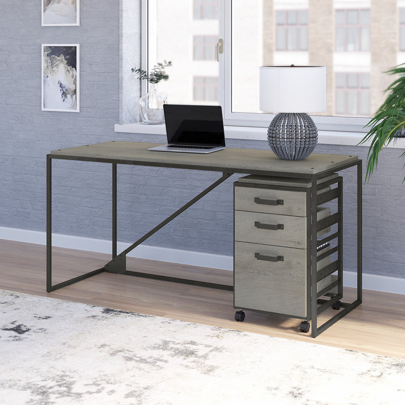 Ensemble de bureau Patankar, Blanc chalet