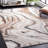 Cyrus Shag Performance Abstract Rug-1771280723