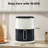 12-in-1 6.34 Quart Compact Air Fryer with Air Fry, Roast, Reheat, and Dehydrate Functions-106562570