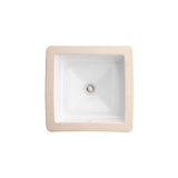 Pop Petite Square Under Counter Bathroom Sink