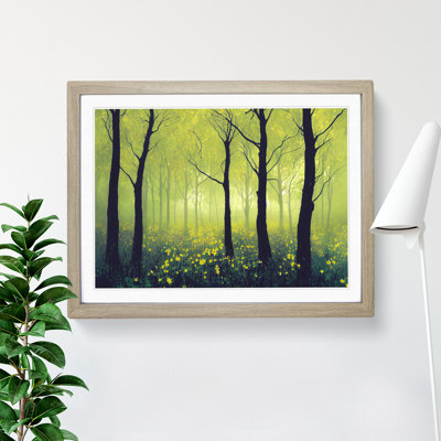 Carefree Spring Forest - Single Picture Frame Painting