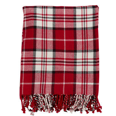 Sevan Plaid Cotton Throw