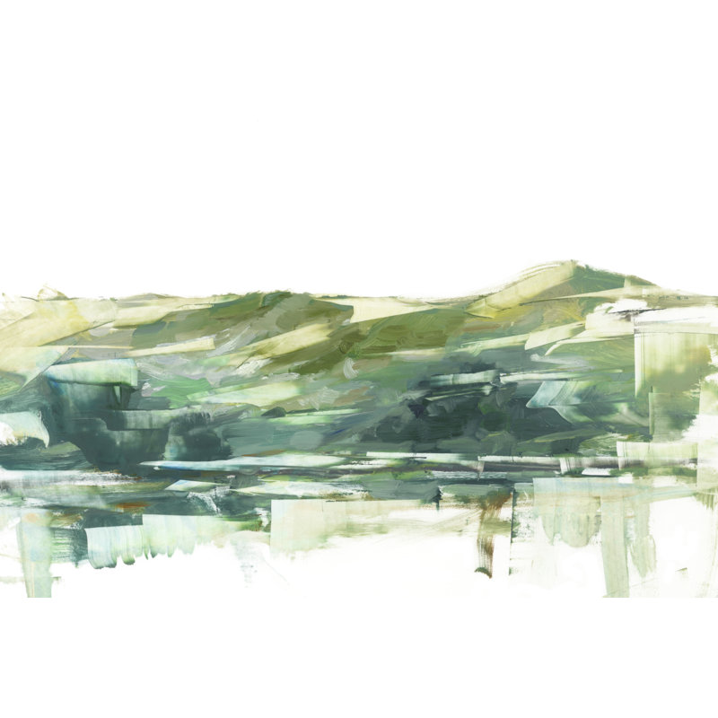 Across The Lake I - Painting, 81 cm H x 122 cm W, Wrapped Canvas
