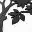 Décoration murale 17,7 po en métal noir Tree of Life