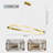 Modern Led Pendant Lights Dimmable Chandelier-656336545-656336575