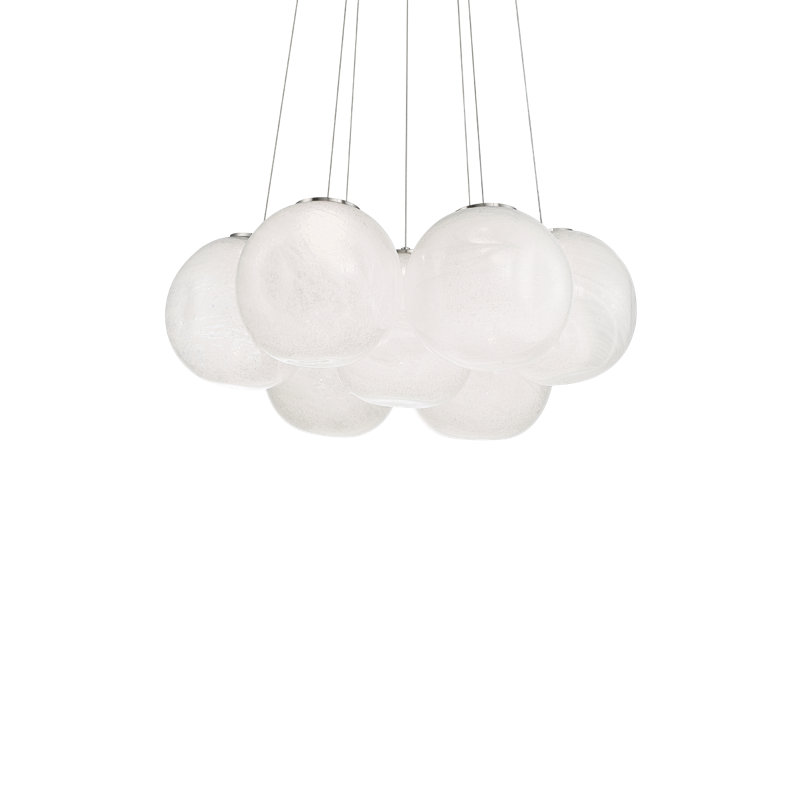 Cosmic 7 - Light Dimmable Globe Chandelier