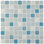 Crystalline Square 1.1" x 1.1" Porcelain Grid Mosaic Wall & Floor Tile