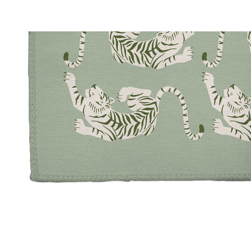 Tapis Hey Tiger, Tapis de couloir 2 pi 6 po x 8 pi