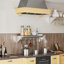 Stainless Steel Flat Wall Mounted Pot Rack