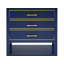 Armoire de meuble-lavabo avec tiroirs ouverts Abundant-97827518