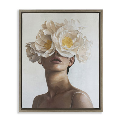  «Yellow Flower Lady», art mural encadré par Svetlana Aleynikova