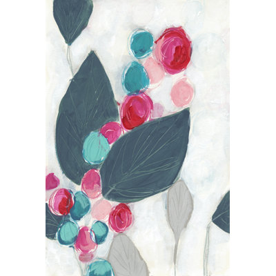 Berry Rhapsody II by June Erica Vess - Wrapped Canvas Print