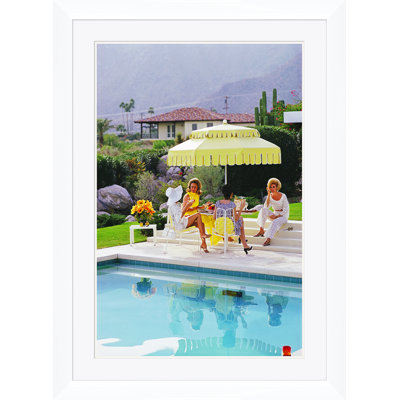 Nelda And Friends Print by Slim Aarons
