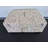 Linen Upholstered Storage Ottoman